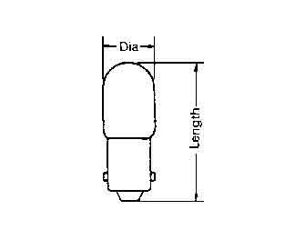 IMPA手冊(cè) 編號(hào)790611接觸式燈腳(圖1)