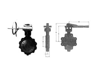 IMPA手冊 編號757431ANSI拖拉式碳鋼蝶閥(圖1) IMPA手冊 編號757431ANSI拖拉式碳鋼蝶閥(圖1)