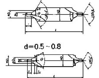 IMPA手冊 編號(hào)630544中心鉆頭(圖1) IMPA手冊 編號(hào)630544中心鉆頭(圖1)