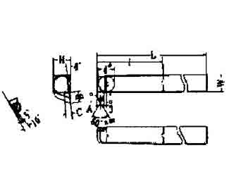 IMPA手冊 編號63281651-52,91-95型超硬尖端車刀(圖1) IMPA手冊 編號63281651-52,91-95型超硬尖端車刀(圖1)