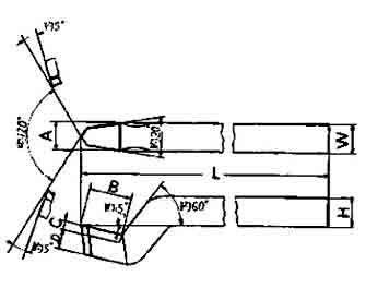IMPA手冊 編號63308460型高速鋼頭車刀(圖1) IMPA手冊 編號63308460型高速鋼頭車刀(圖1)
