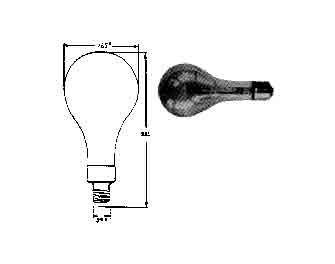 IMPA手冊 編號790237標(biāo)準(zhǔn)透明燈泡E-39(圖1) IMPA手冊 編號790237標(biāo)準(zhǔn)透明燈泡E-39(圖1)