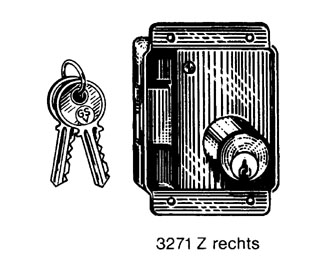 IMPA手冊 編號492324櫥柜瑣(圖1)