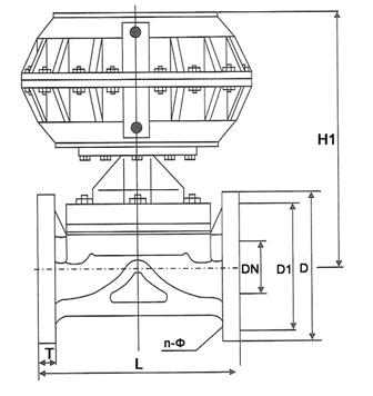 G641F-6S氣動(dòng)塑料隔膜閥(圖1)