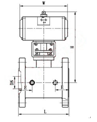 BQ641F,BQ641Y氣動(dòng)保溫球閥(圖1)