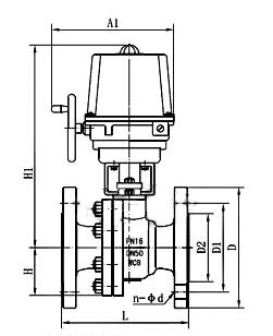 Q941F電動(dòng)球閥(圖1)