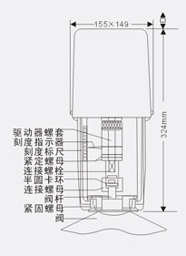船用電動(dòng)法蘭壓力調(diào)節(jié)閥(圖2)