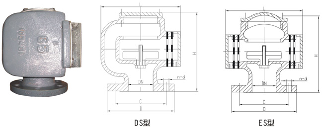 船用D、DS浮筒式油艙空氣管頭CB/T3594-94