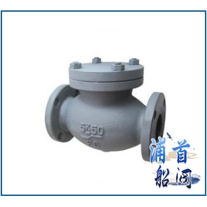 船用日標鑄鐵直通止回閥F7358
